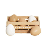 Farm Eggs Wooden Market Crate
