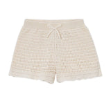 Top Crochet y Pantalón Corto Tricot