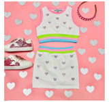 Kristina Heart Tennis Set