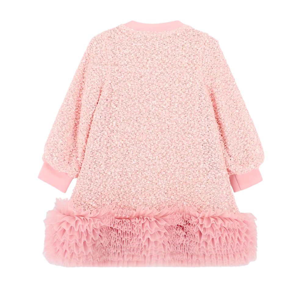 Boucle Sequin Dress