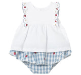 Conjunto Falda Cuadros y Playera