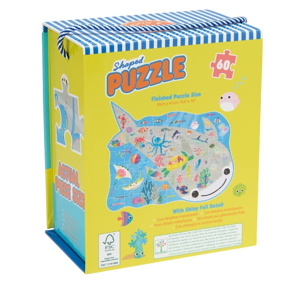 60 PC Shaped Puzzle Ocean