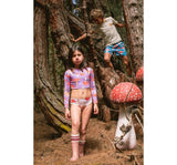 Sun Longsleeve Bikini Hongos Morado