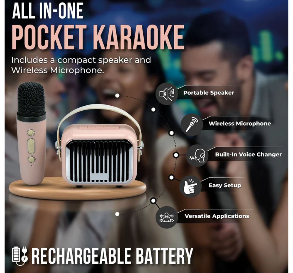 Pocket Karaoke Pink