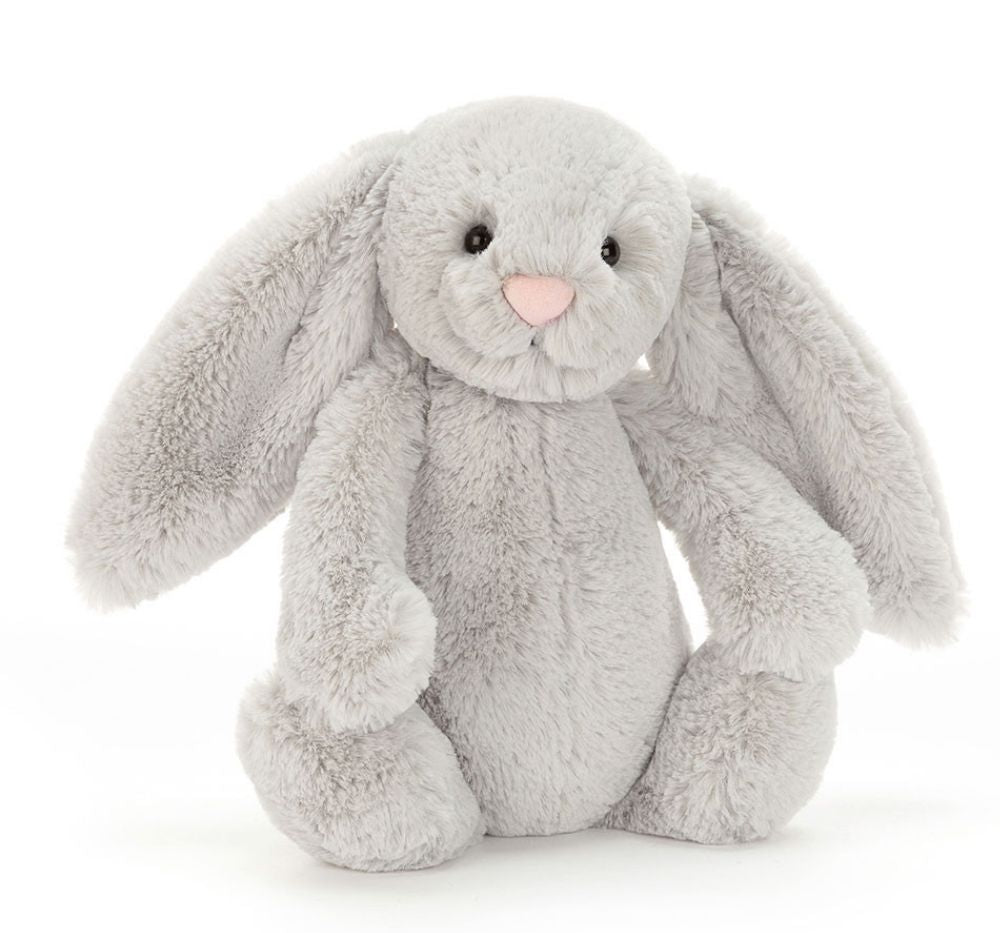 Bashful Silver Bunny Original Medium