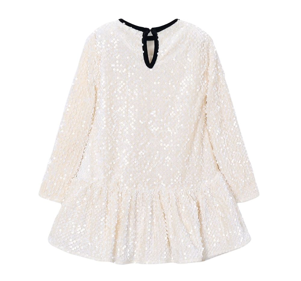 Vestido Terciopelo Lentejuelas Soja