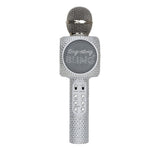Sing Along Bling Karaoke Mic Silver