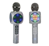 Sing Along Bling Karaoke Mic Silver