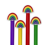 Pluma Arcoíris Verde