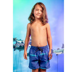 Swimshorts-Leo Y Remora Azul Morado