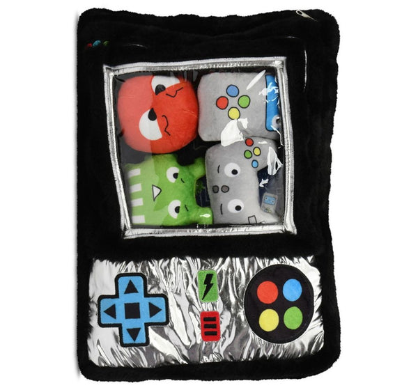 Video Game Packaging Fleece Plush