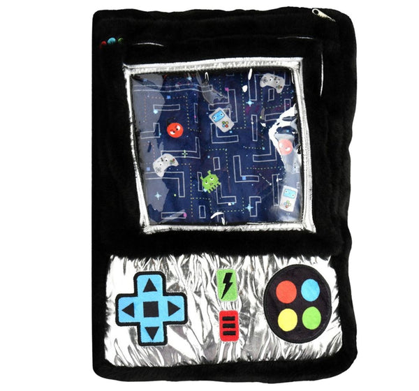 Video Game Packaging Fleece Plush