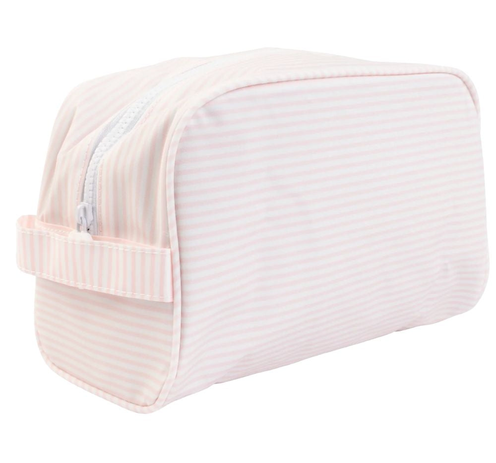 The Dopp Kit Pink Stripe