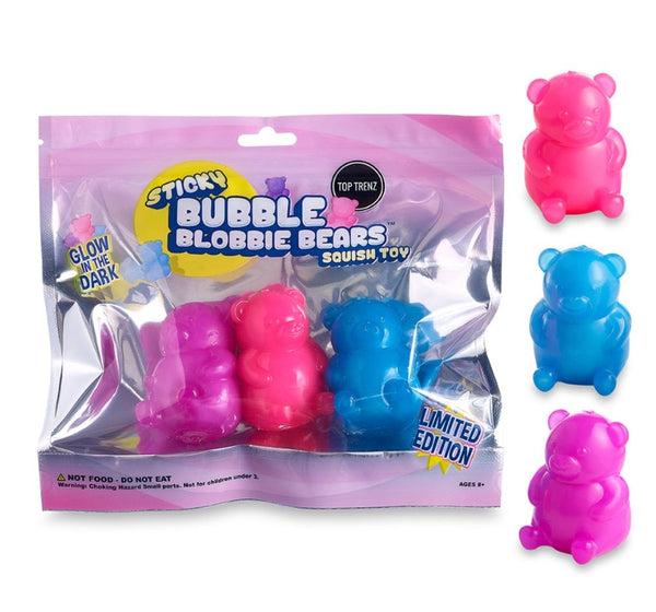 Sticky Bubble Blobbies Gummie Bear