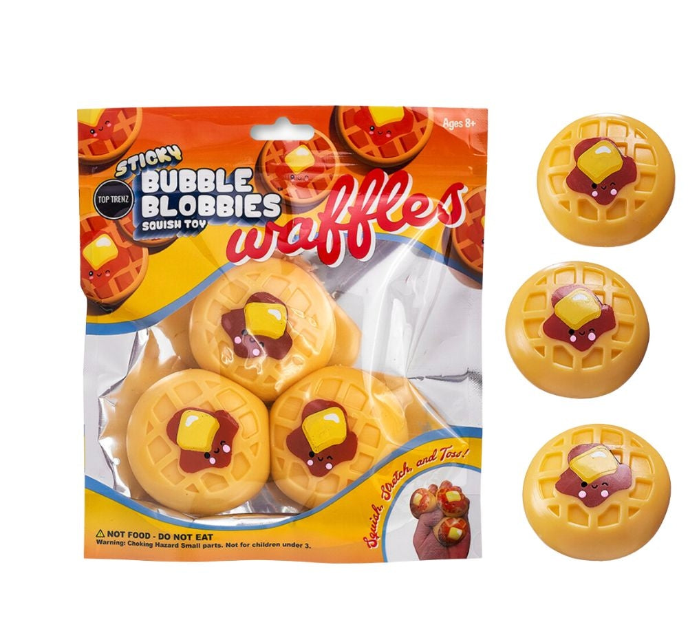 Sticky Bubble Blobbies Waffles