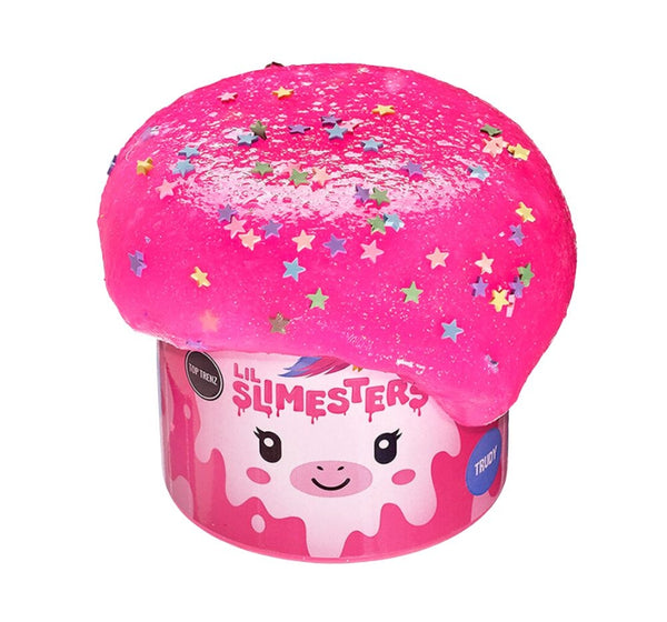 Lil Slimester Trudy Pink Unicorn Jelly Sparkle Texture Unscented