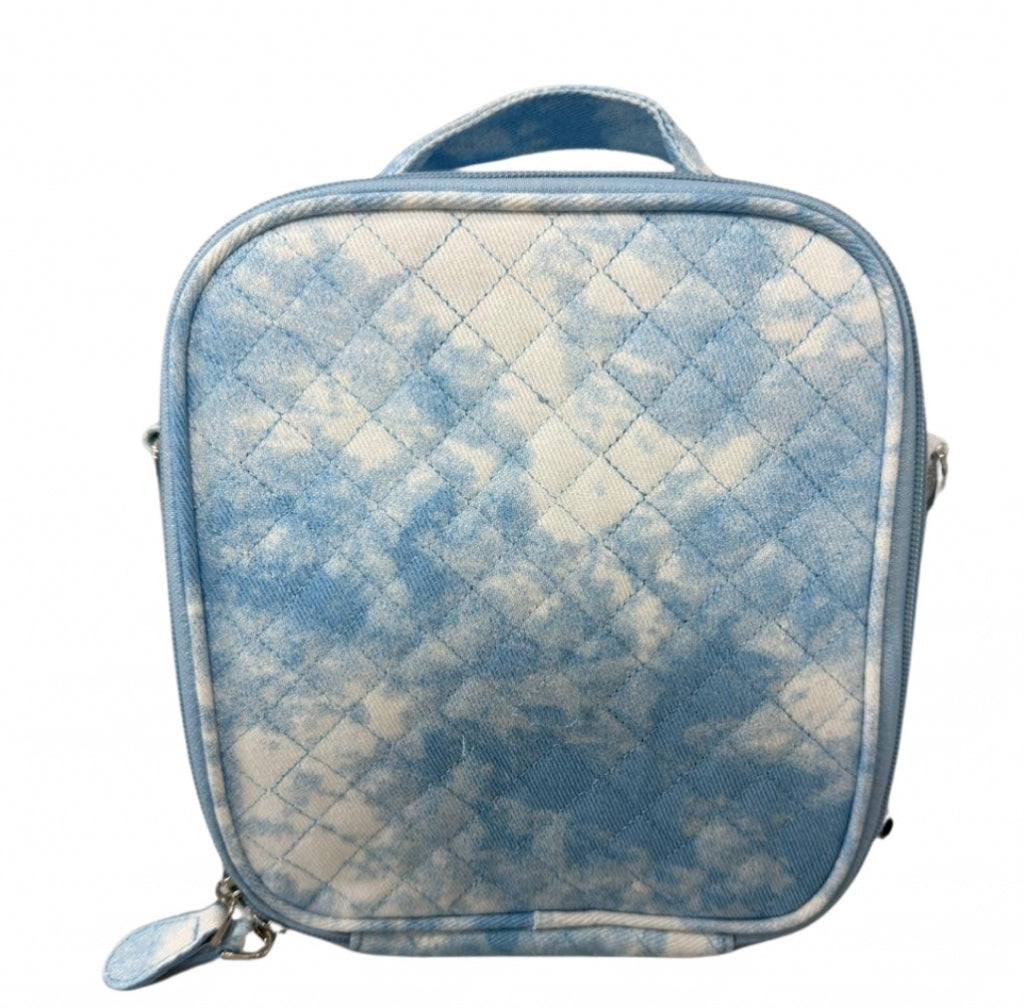 Tie Dye Quilted Blue Lunchbox