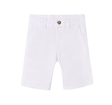 Bermuda Chino Sarga Bàsico Blanco