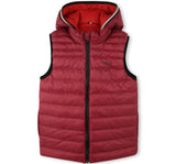 Reversible Down Vest Red