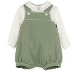 Pelele Verde Bosque Gris