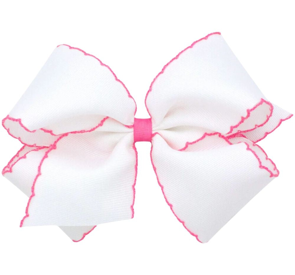 King Moonstitch Basic White Hot Pink