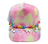Gorra Con Charms Tie Dye