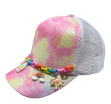 Gorra Con Charms Tie Dye