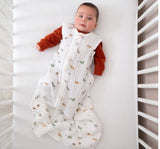 0-6 Months Safari Dreams Organic Sleeping Bag