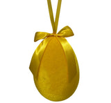 Huevo Colgante 25cm Amarillo