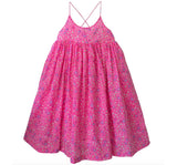Vestido Neon Pink Ditsy Floral Print