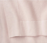 Blanket Pink/Rose Garter 30X40
