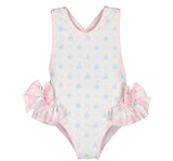 Traje de Baño Blue Sailboats