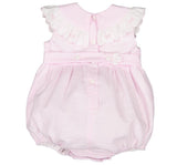 Romper Pink Seersucker