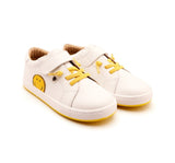 Tennis Smiles Snow / Fluro Yellow