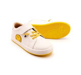 Tennis Smiles Snow / Fluro Yellow