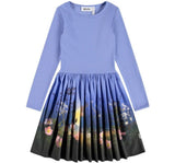 Vestido Estampado Poplin Moonrise