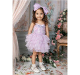 Vestido Tutu Bebe  Masquerade Orchid Bloom