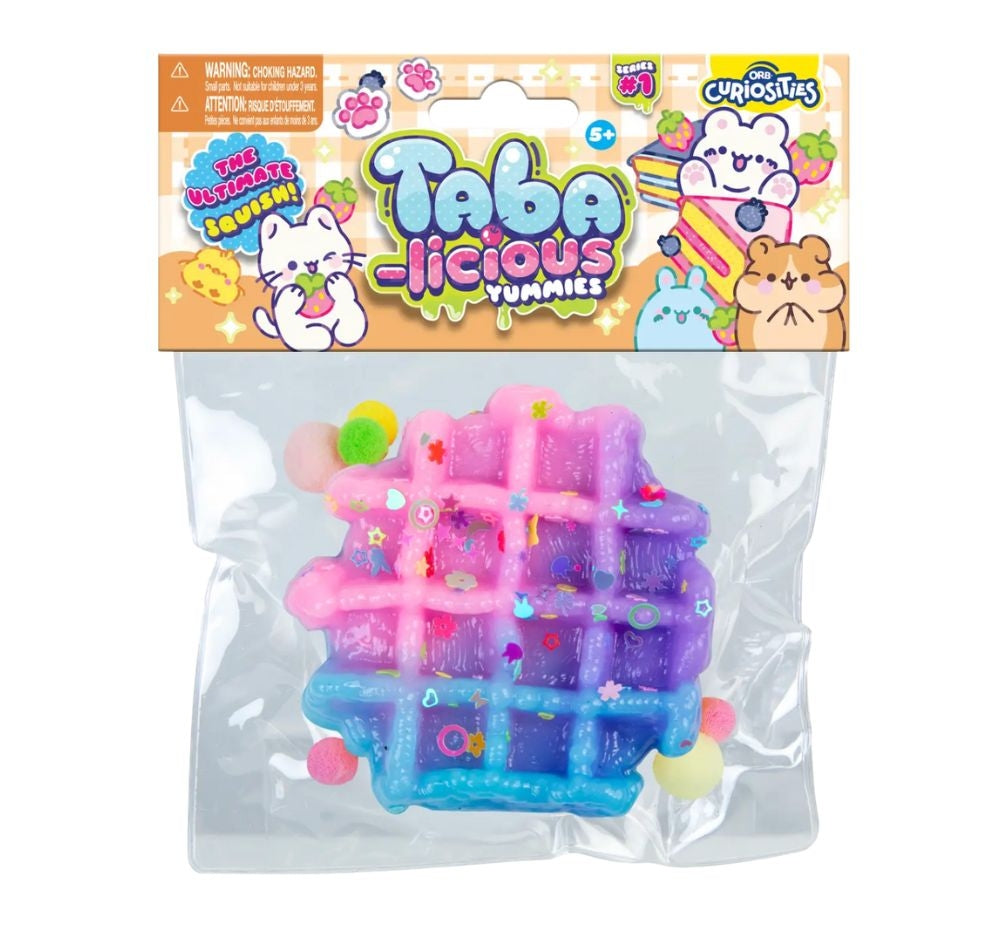 Tabalicious Yummies Mega Waffle Purple Pink Blue