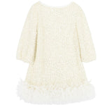 Vestido Lentejuelas Jeanette Boucle Snowdrop
