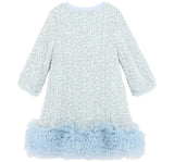 Vestido Lentejuelas Jeanette Boucle Pale Blue