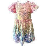 Vestido Lentejuelas De Colores