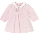 Vestido Tundosado Rosa Baby