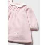 Vestido Tundosado Rosa Baby