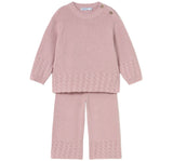 Conjunto Suéter Y Pantalón Tricot Cuarzo
