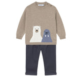 Conjunto Pantalon Largo & Jersey Noche