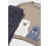 Conjunto Pantalon Largo & Jersey Noche