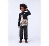 Playera Manga Larga Moon Friends