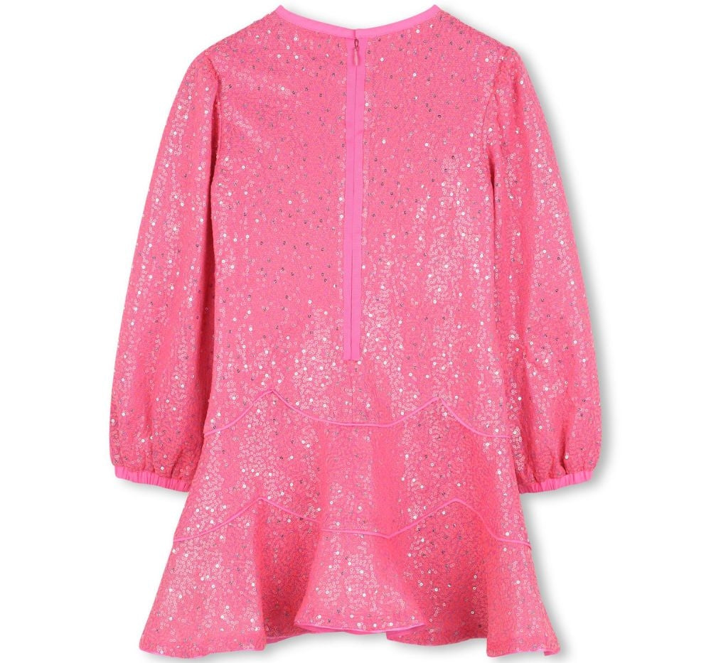 Sequin Dress Peach