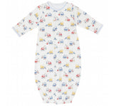 Covertible Gown Construction Diggers Multi