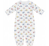 Covertible Gown Construction Diggers Multi